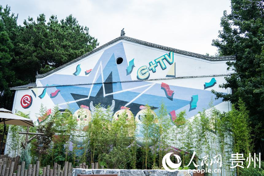 已入駐小蘭山的數字企業。人民網 陽茜攝