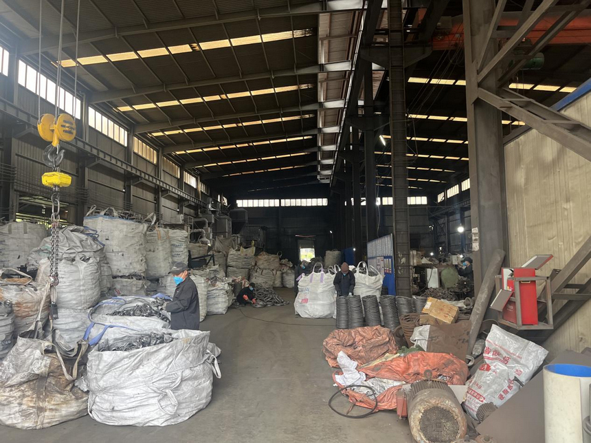 金屬鑄造生產車間。