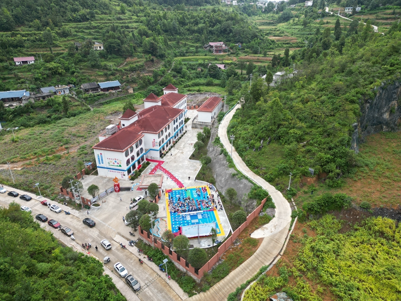 建成投用的莞思共建示范園——楓蕓幼兒園。