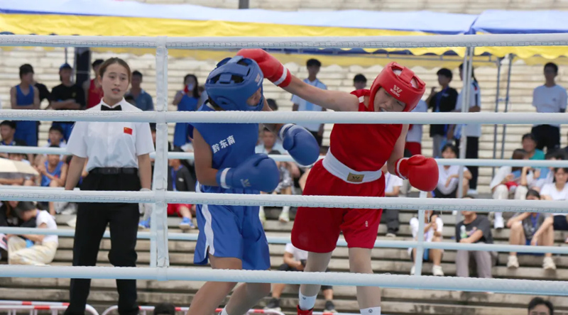 2025年貴州省青少年拳擊錦標賽開幕。