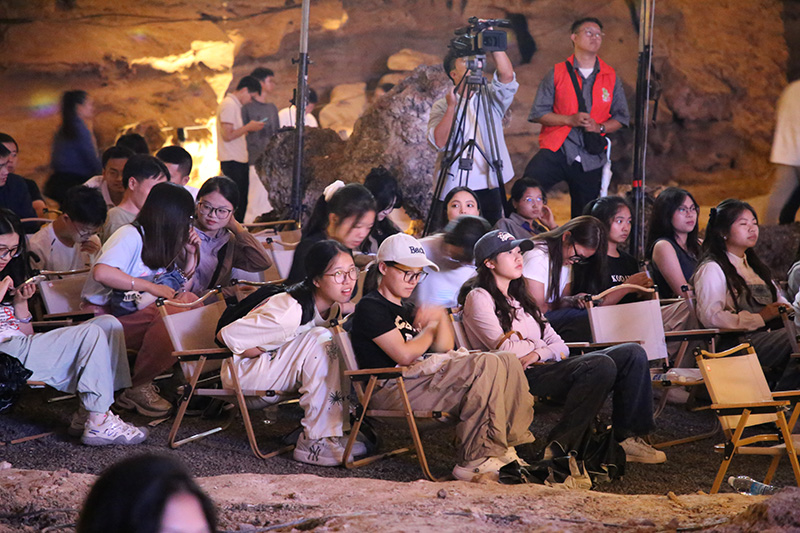 社會實踐成果展示總結(jié)活動現(xiàn)場。