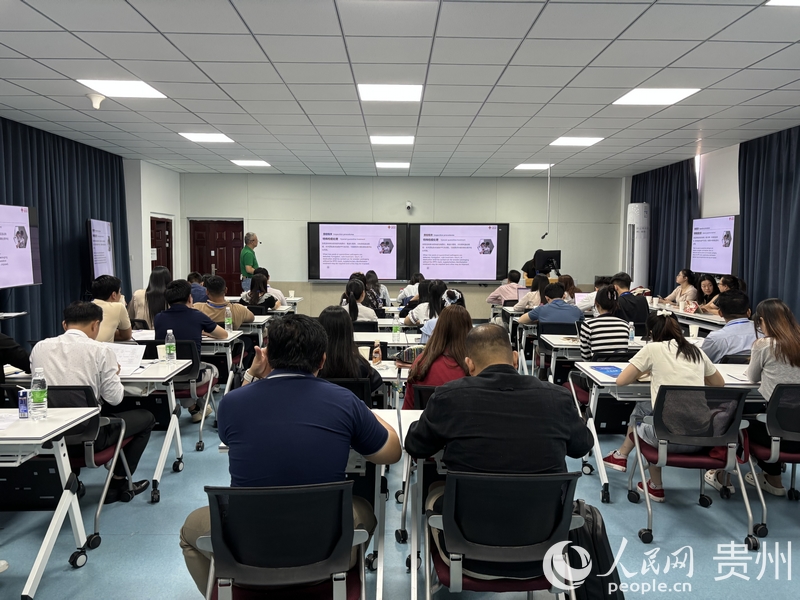 培訓現場。人民網記者 高華攝