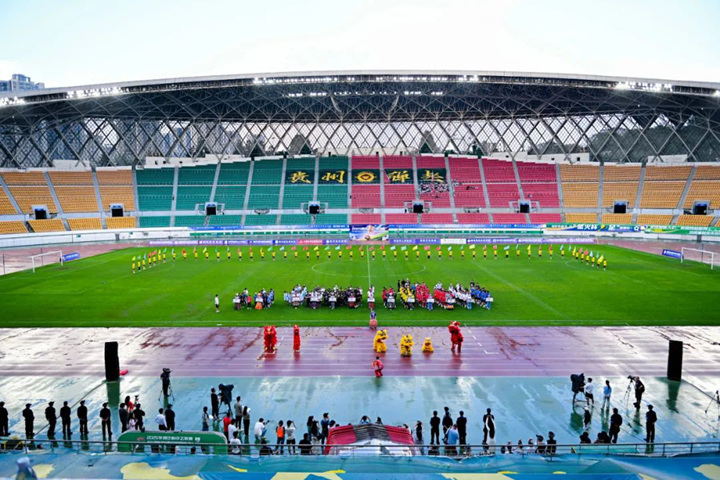 “夏訓(xùn)夏賽”現(xiàn)場。