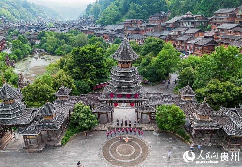 1、黎平肇興侗寨。人民網記者  涂敏 攝