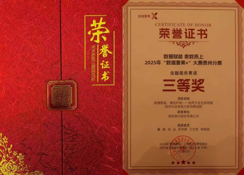 獲獎(jiǎng)證書。