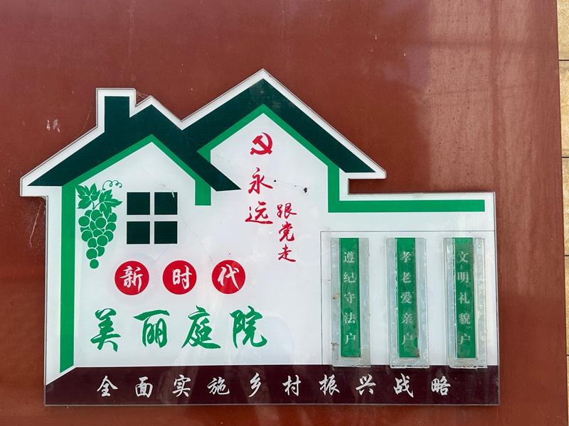 新時代美麗庭院。