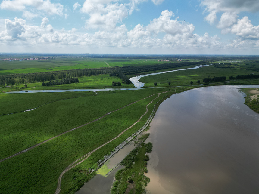 遼干三標險工段治理成效。