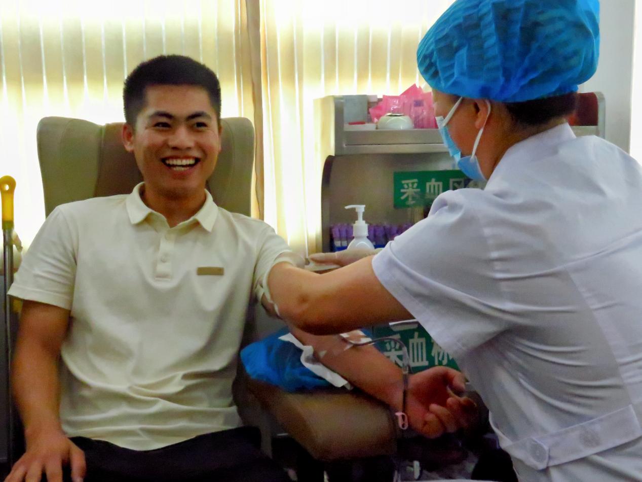 獻血活動現場。