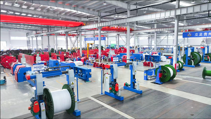 固達(dá)電線電纜(集團(tuán))生產(chǎn)車間。