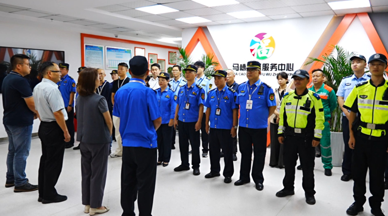 西秀開展夜間經濟聯合集中整治行動。