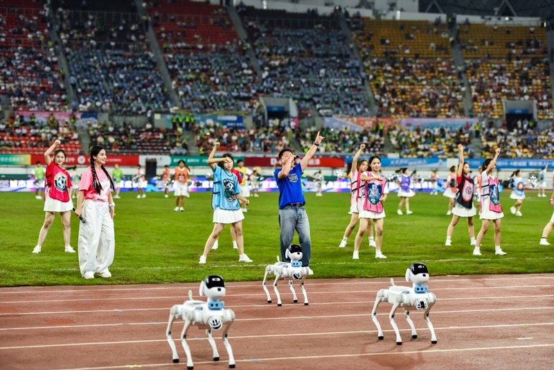 貴州移動以“科技+體育”融合亮相足球盛會。