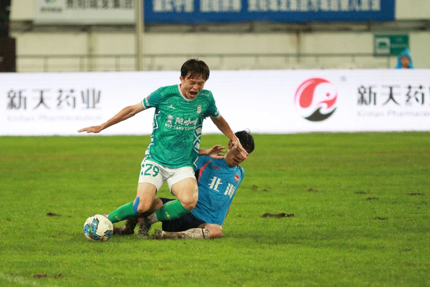 貴陽“城超”決賽現場。