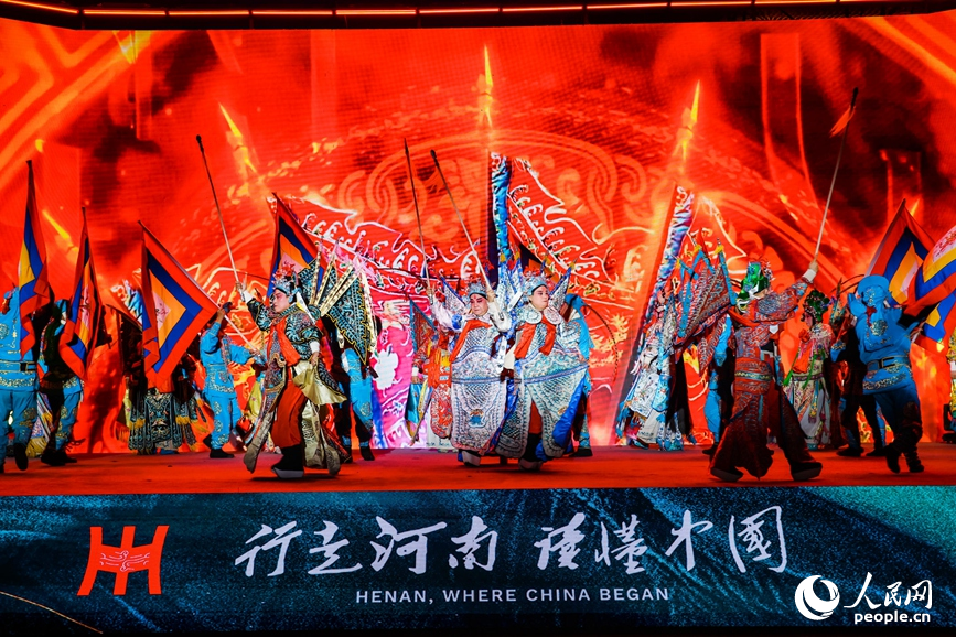 河南太行山旅游推廣大會現(xiàn)場。