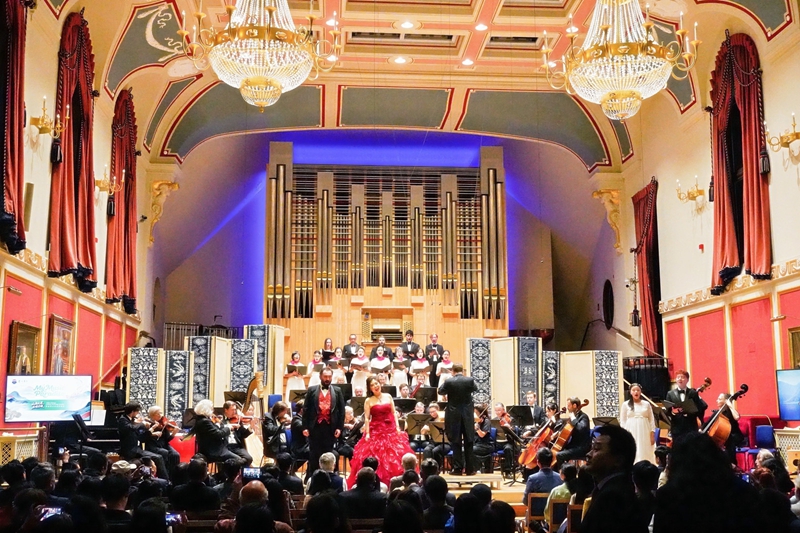 音樂會現場。楊浩鵬攝