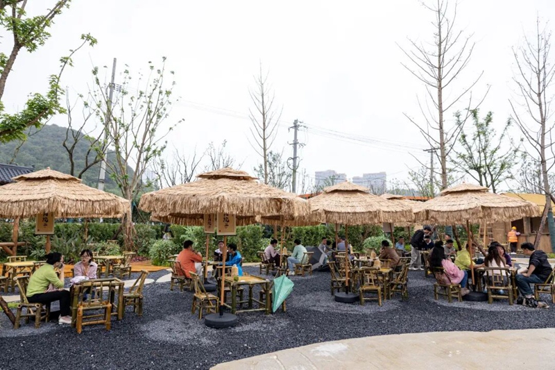 4、項目打造的“貴陽院子” 。