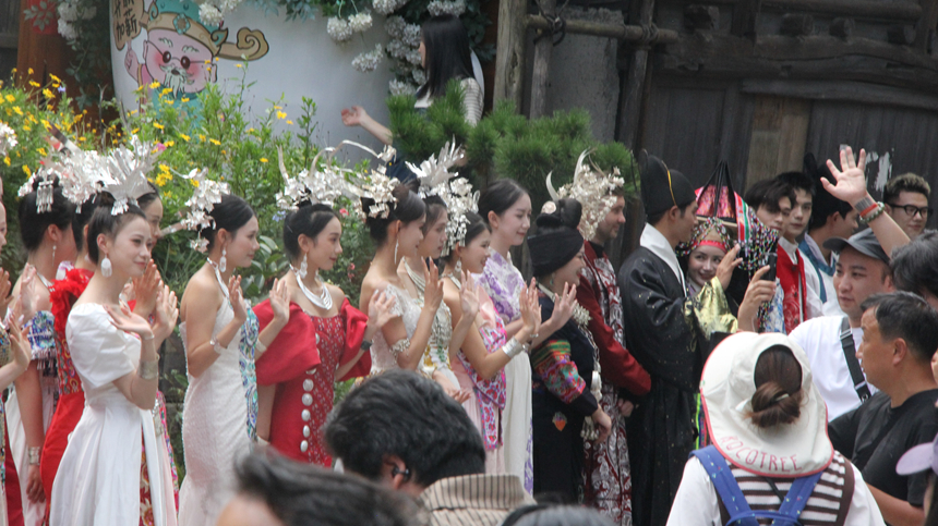 屯堡旅游體驗(yàn)。貴旅集團(tuán)供圖