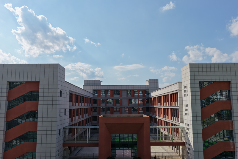 貴州省畢節市大方縣第七小學新教學樓。李靈攝