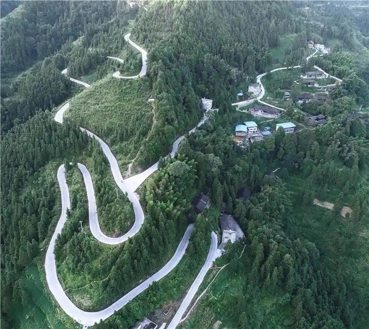 完善的鄉村基礎設施。龍元彬 攝