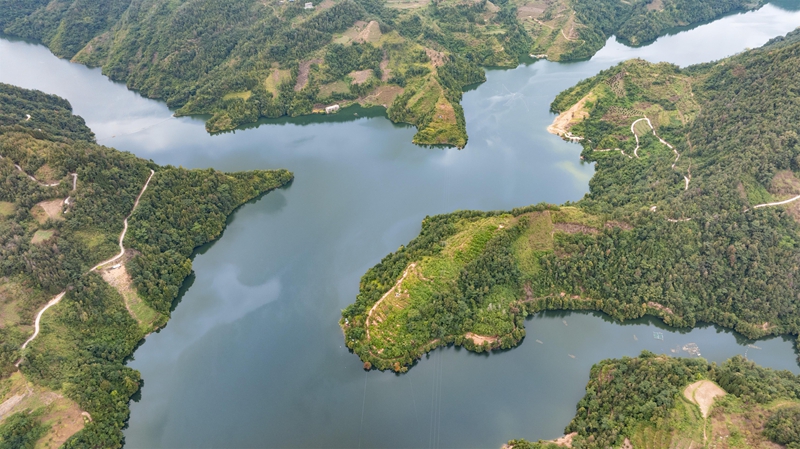 羅甸秋日一景。 