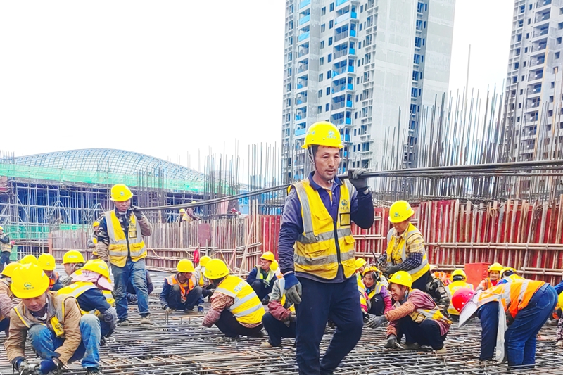 1 圖為施工現(xiàn)場(chǎng)