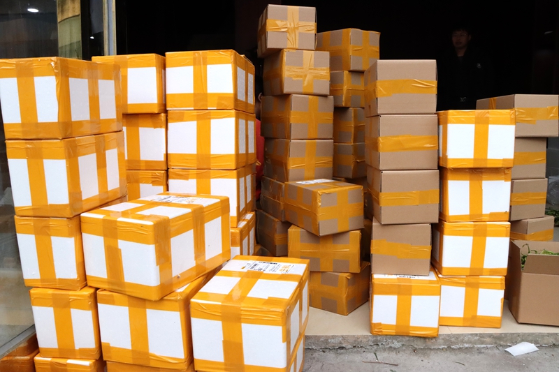 獨山“村播”打通農貨出村“最后一公里” 。