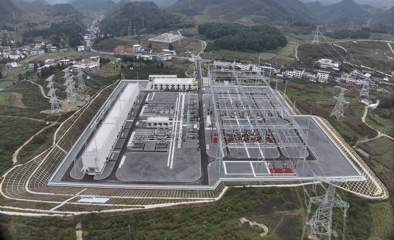 金海湖變電站。