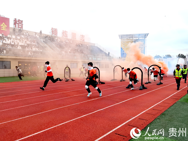 比賽現(xiàn)場。人民網(wǎng)記者 王秀芳攝