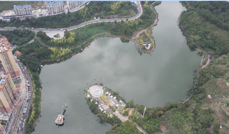 正安北郊濕地公園。