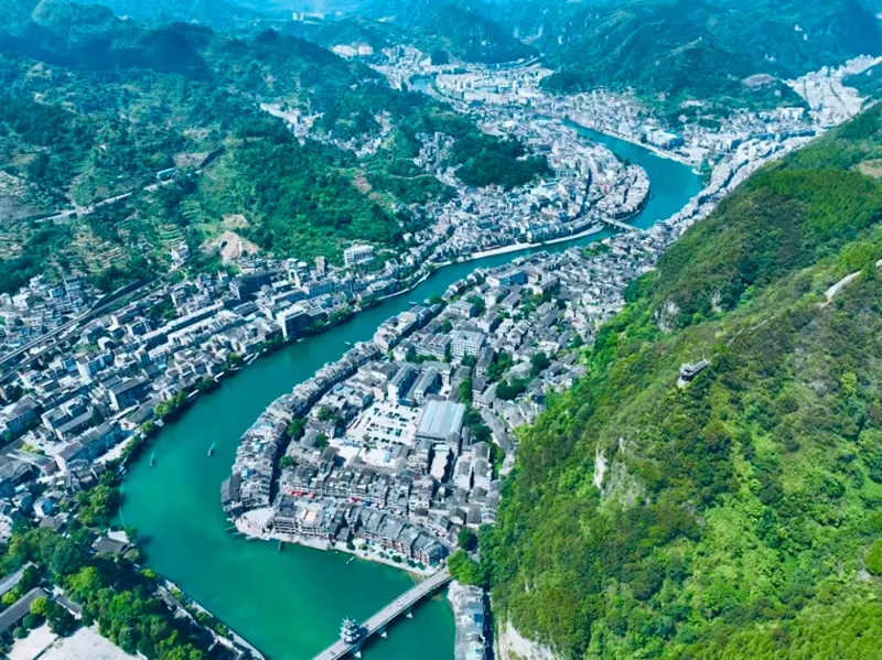 鎮(zhèn)遠古城。（吳鵬程 攝）.jpg