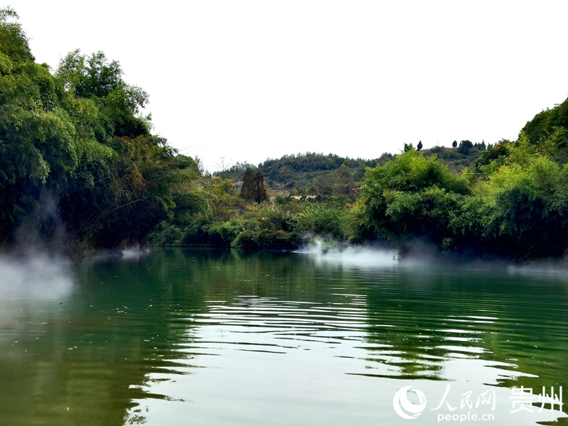 車田村山水風光。人民網記者 王秀芳攝