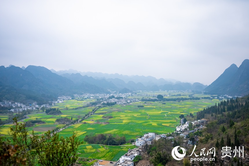 航拍萬峰林。人民網(wǎng) 涂敏攝